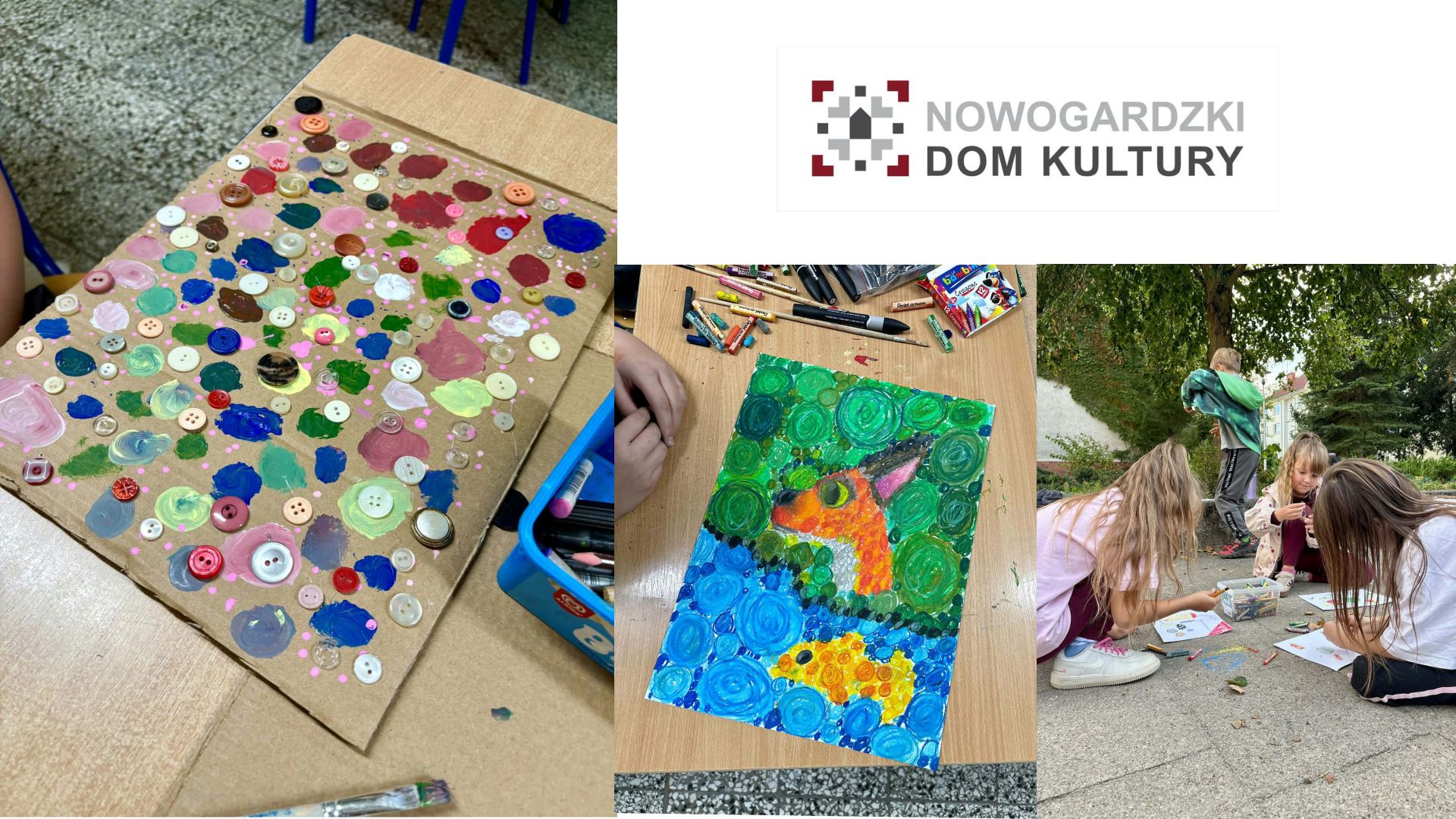 "Zaczęliśmy od kropki, bo od kropki wszystko się zaczyna"- Pracownia plastyczna Kamili Siedleckiej